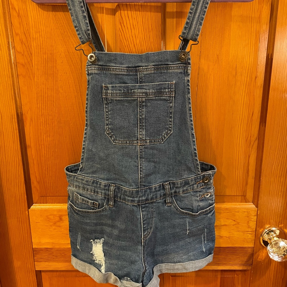 Denim Overalls